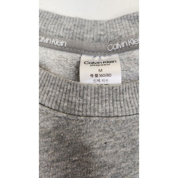 Calvin Klein Women’s 2-Piece Pajama Set | Long Sleeve Jogger, Gray, Size M, GUC - Picture 6 of 16
